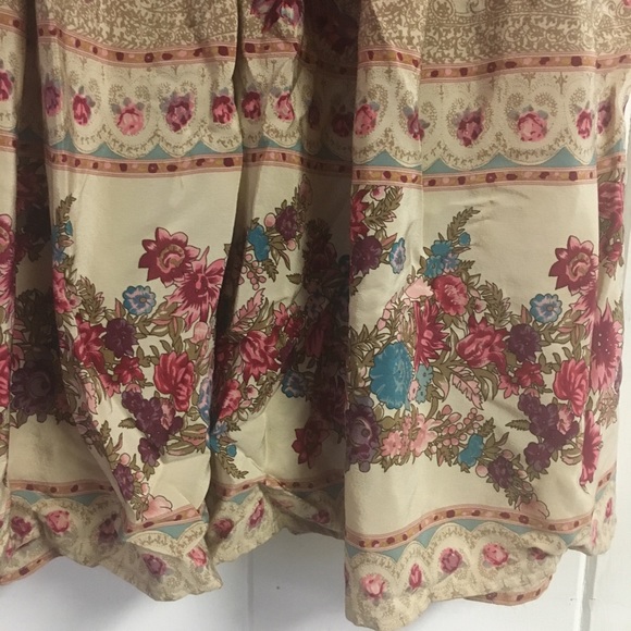 PLENTY • Silk Maxi Floral Dress *Rare* - Picture 10 of 15